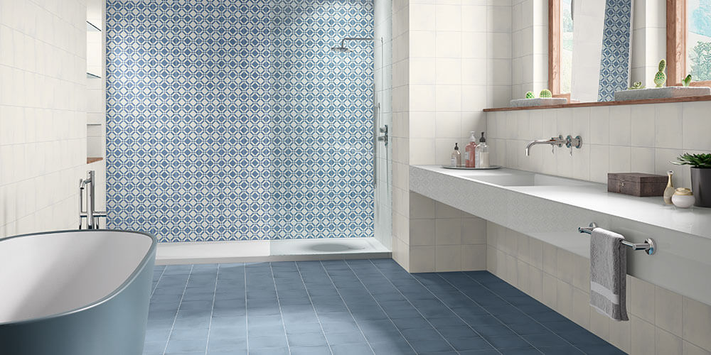 Wellnessbad mit Dusche